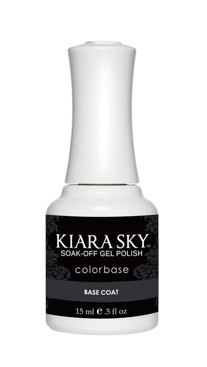 KIARA SKY Gel Polish Base Coat 0.5 oz – Adhesion Bond for Gel Polish