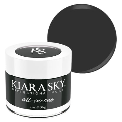 KIARA SKY All-In-One Acrylic Nail Powder – Black Tie Affair, Dip & Acrylic 2 oz