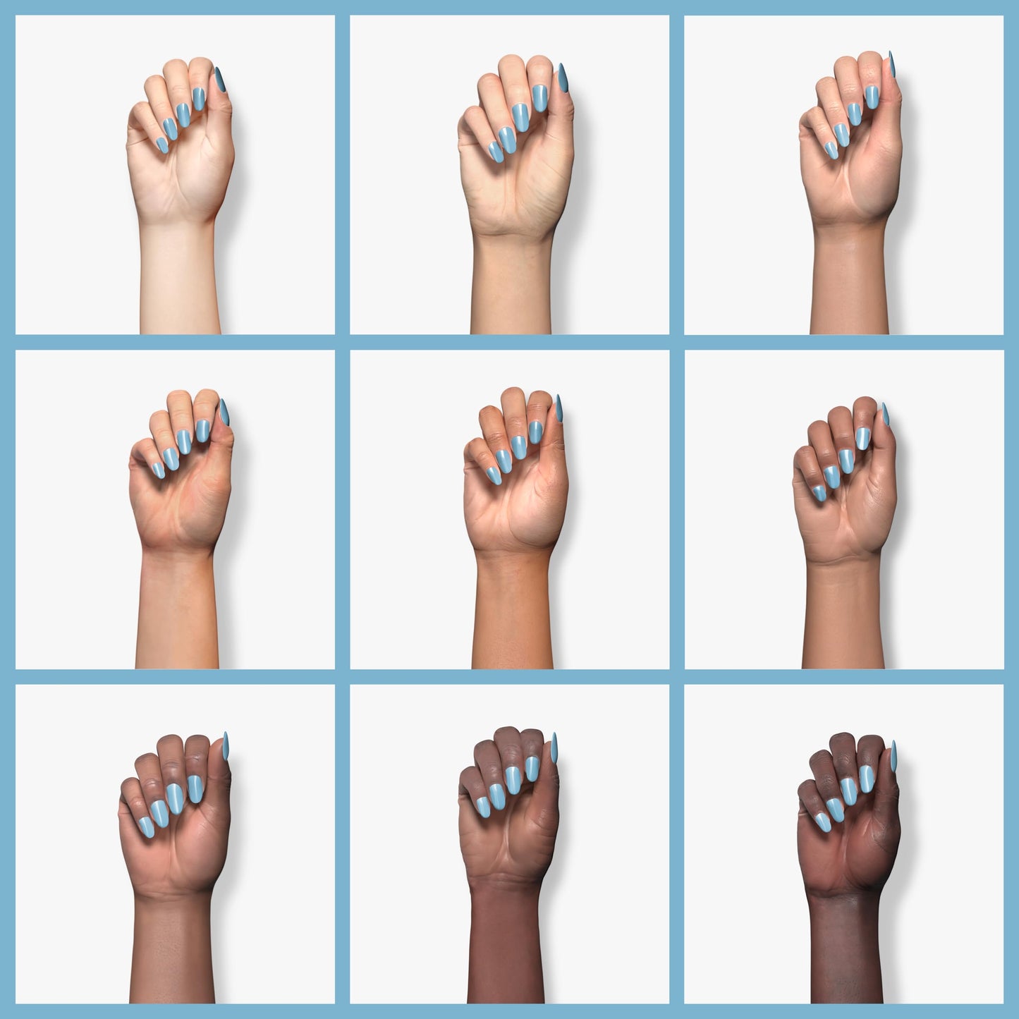 Kiara Sky Dip Powder Blue Tones – Sky the Limit (1 oz) | Professional Nail System