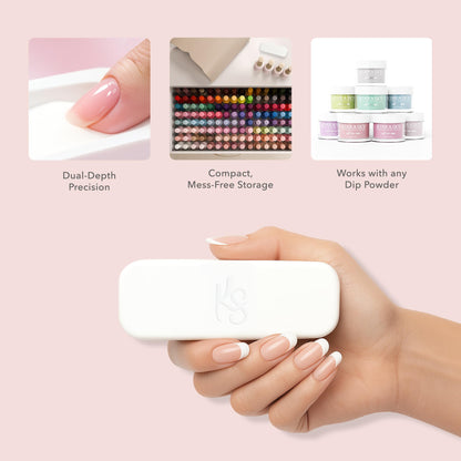 Kiara Sky Dip Powder Case – Pro Dip System for French Tips
