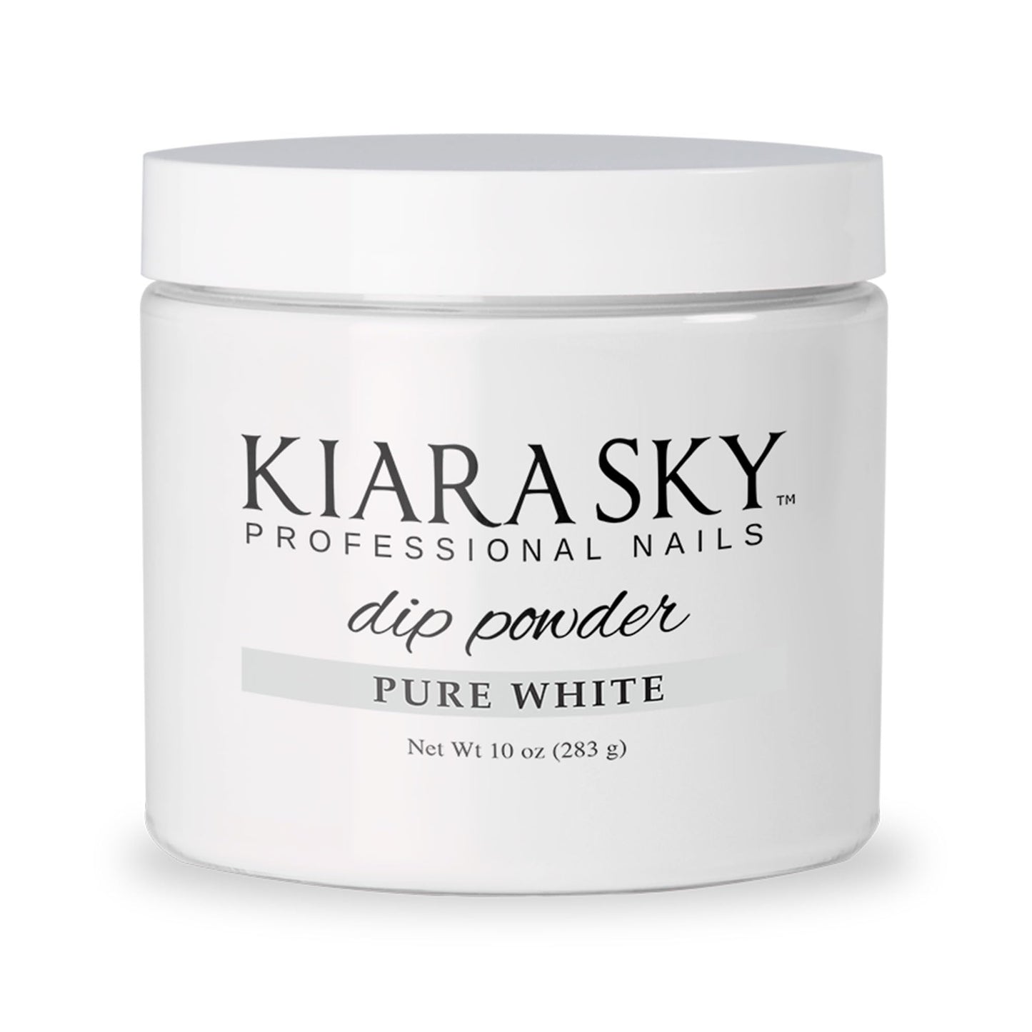 Kiara Sky Dip Powder Essentials 10 oz Refill – Pure White
