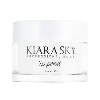 Kiara Sky Dip Powder Essentials 2 oz – Pure White for French Tips