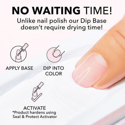 Kiara Sky Dip Powder Essentials 2 oz – Natural Nail Base & Builder
