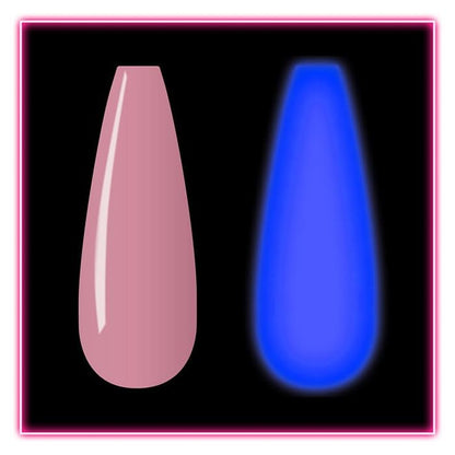 Kiara Sky Glow Collection: Retro Pink Nail Dipping Powder 1 oz (UV/LED/Sun Activated)