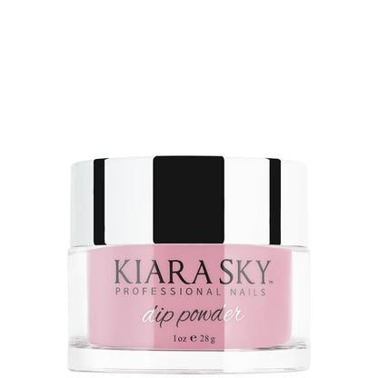 Kiara Sky Glow Collection: Retro Pink Nail Dipping Powder 1 oz (UV/LED/Sun Activated)