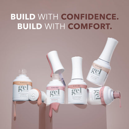 KIARA SKY Hema-Free Builder Nail Gel – Frenchy White, 0.5 Fl oz