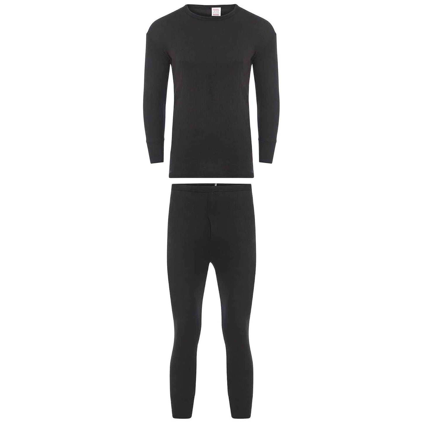 Kids Winter Thermal Underwear Set Boys Warm Long Sleeve Top and Pants Cozy Insulating Base Layer Sizes 3-13 Charcoal Black by Heatwave Thermalwear