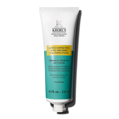 Kiehl's Acne-Treating Cleansing Paste – 3-in-1 Cleanser, Spot Treatment & Face Mask