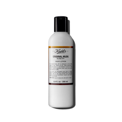 Kiehl's Original Musk Scented Body Lotion | Lightweight Moisturizer with Apricot & Sesame Oil – 8.4 fl oz