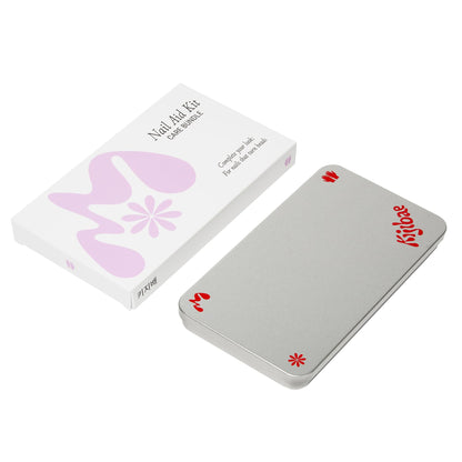 Kijibae Nail Aid Kit – Compact Metal Case Manicure & Pedicure Tools