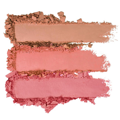 KimChi Chic Beauty Cheeky 3Some Blush Trio – 3-Color Palette in Bonita Señorita (03)