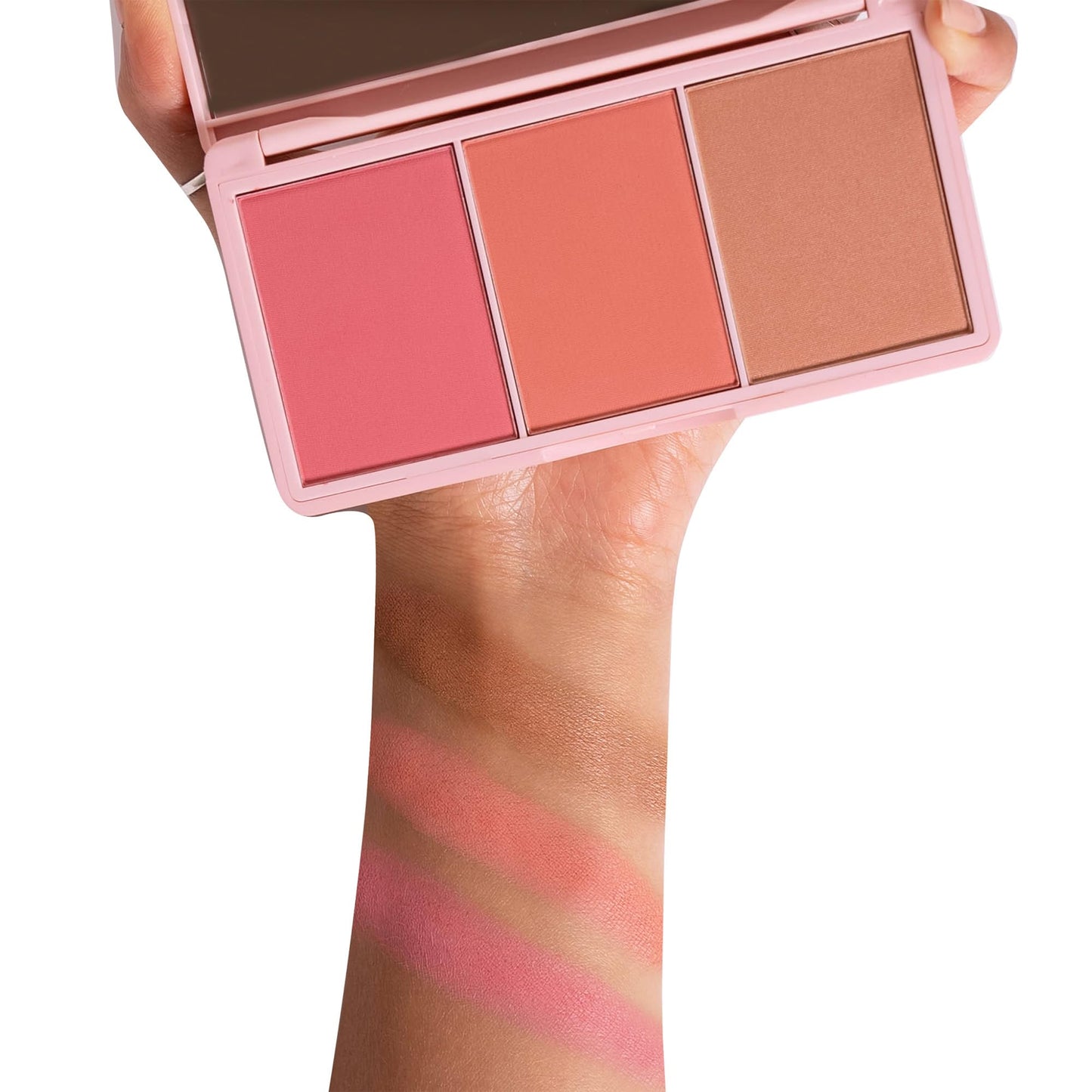 KimChi Chic Beauty Cheeky 3Some Blush Trio – 3-Color Palette in Bonita Señorita (03)