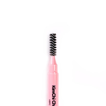 KimChiChic Beauty KimBrowly Eyebrow Pencil – Slim Mechanical Brow with Spoolie, Natural Definition (01 Blonde)