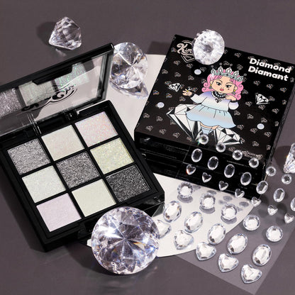 KimChiChic Beauty Jewel Collection Eyeshadow Palette – Matte & Glitter