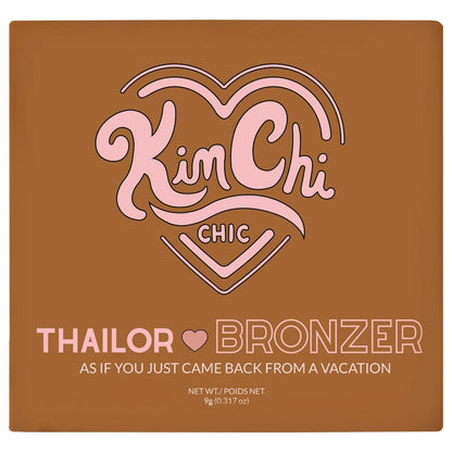 KimChiChic Beauty Thailor Bronzer – Buildable Sun-Kissed Glow in Heart Compact | Cruelty-Free