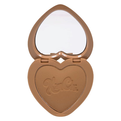 KimChiChic Beauty Thailor Bronzer — Silky Matte Finish, Buildable Glow, Heart-Shaped Compact