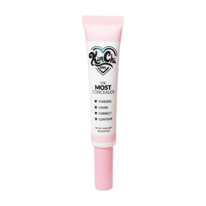 KimChiChic Beauty The Most Concealer | Full Coverage & Water-Resistant, Multi-Use with Brush