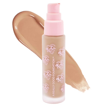 KimChiChic Beauty A Really Good Foundation – Lightweight, Medium to Full Coverage, Vegan & Cruelty-Free