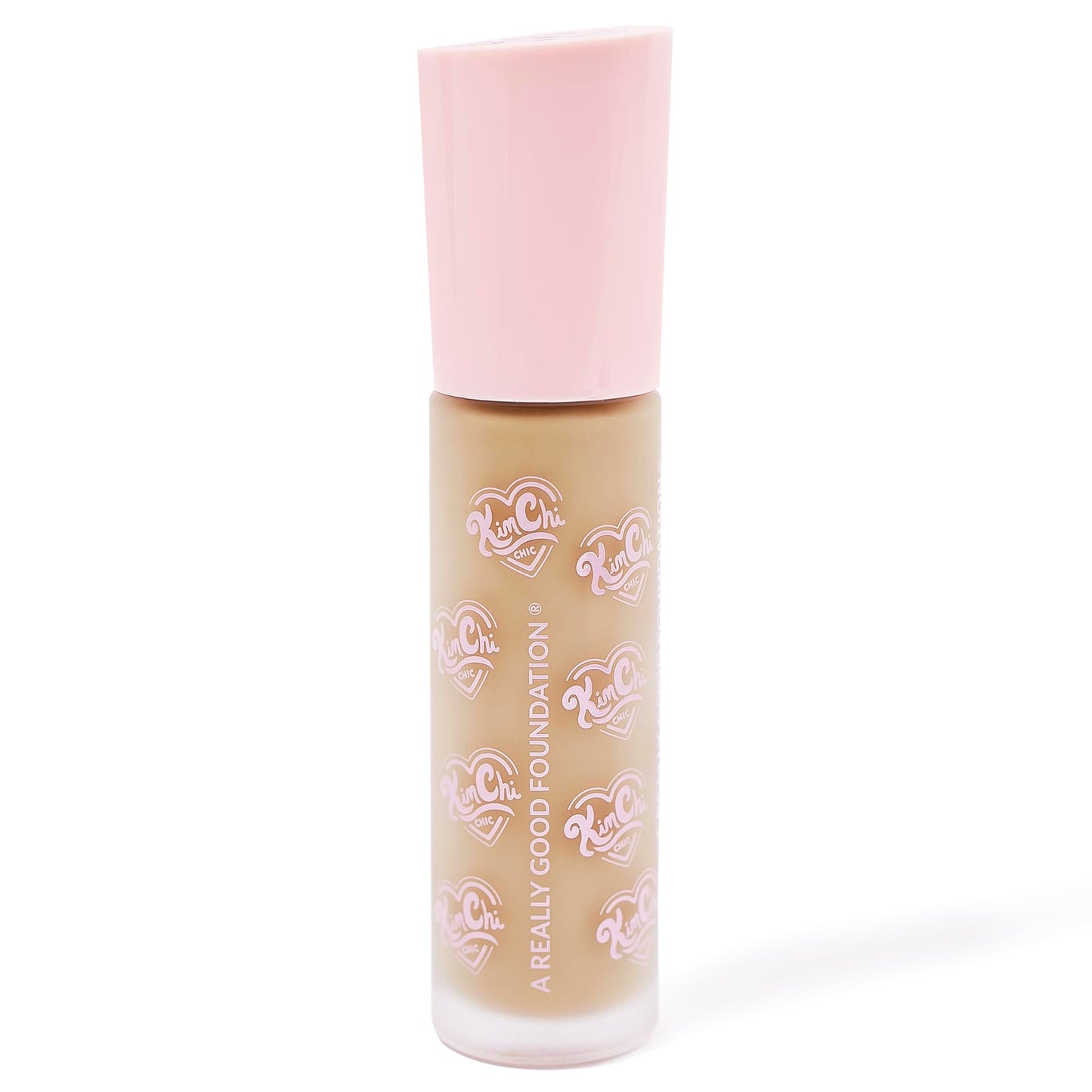 KimChiChic Beauty A Really Good Foundation – Medium to Full Coverage, Lightweight, Vegan & Cruelty-Free (1.0 fl oz, 106L Light + Neutral Undertones)