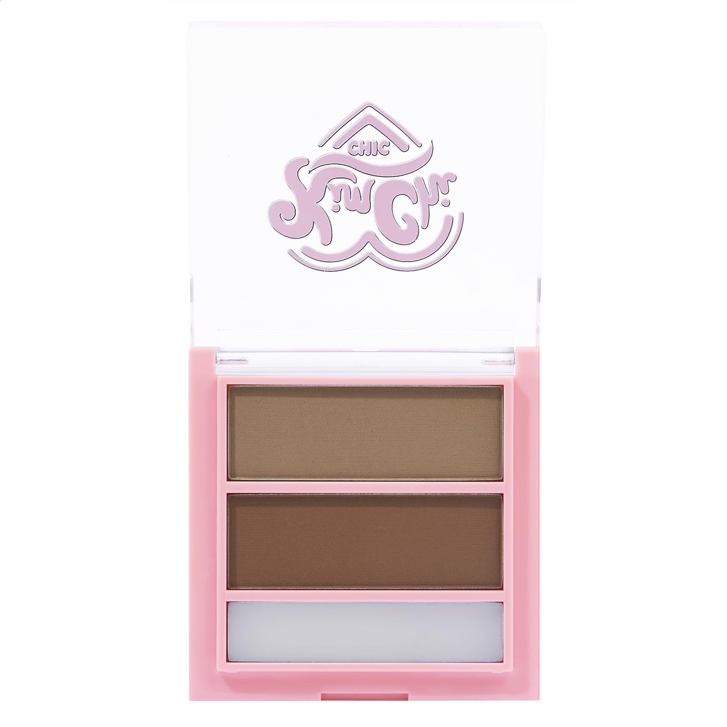 Kimchi Chic Kimbrowly Eyebrow Powder Duo with Brow Wax – Natural 3D Brows, Cruelty-Free