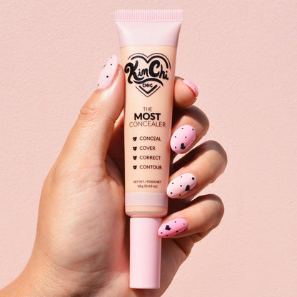 KimChiChic Beauty The Most Concealer – Full Coverage, Water-Resistant, Matte-Satin Finish