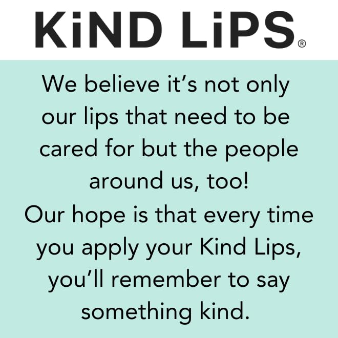 Kind Lips Sweet Mint Organic Lip Balm 5-Pack – Natural Moisturizing Lip Care