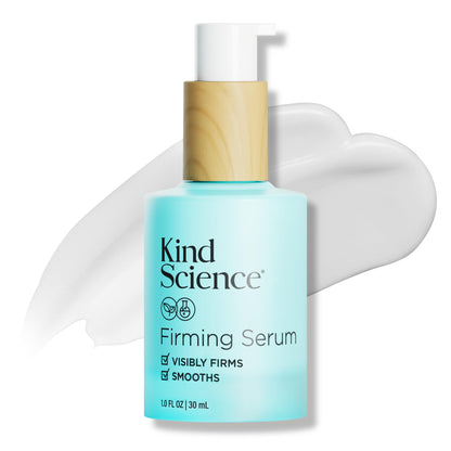 Kind Science Firming Serum – Bakuchiol & Peptides, Fragrance-Free, 1 fl oz