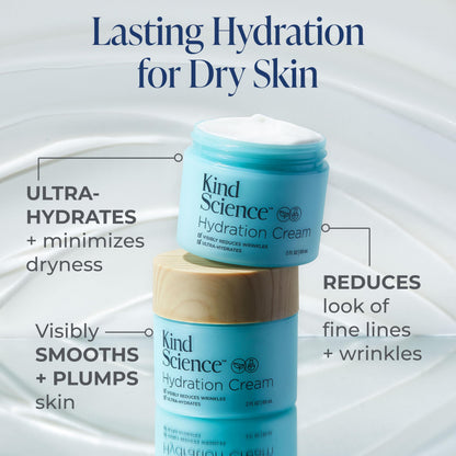 Kind Science 5-Piece Deluxe Anti Aging Skin Care Set – Hydration for Dry & Sensitive Skin