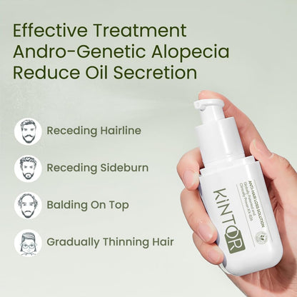 KINTOR 0.5% KX-826 DHT Blocker Hair Thickening Spray | Plant-Based Growth Solution