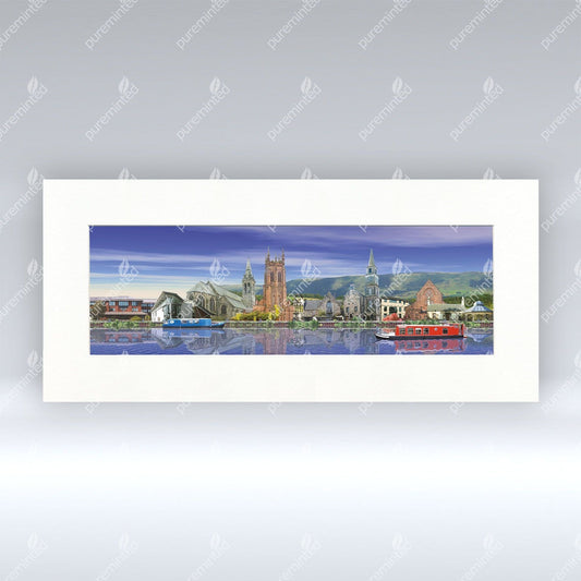 Kirkintilloch Day - Mounted Print