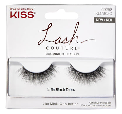 KISS Lash Couture Faux Mink Little Black Dress Pack of 6