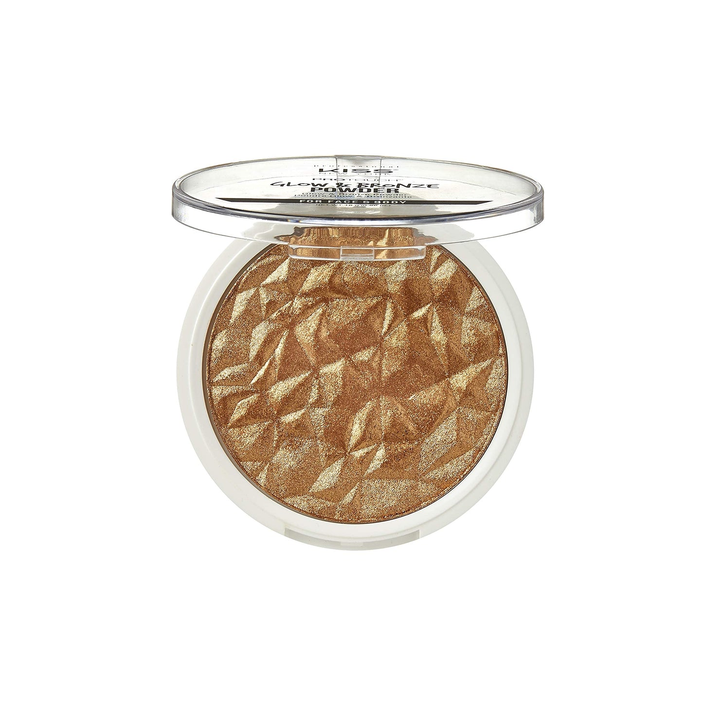 KISS NEW YORK Pro Touch Glow & Bronze Poudre – Visage et Corps, Teinte Profonde KPBP02