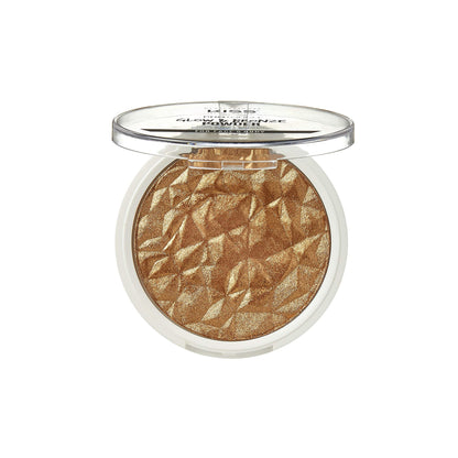 KISS NEW YORK Pro Touch Glow & Bronze Poudre – Visage et Corps, Teinte Profonde KPBP02