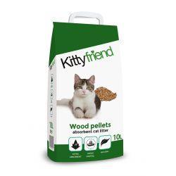 Kittyfriend Wood Litter Pellets 10ltr