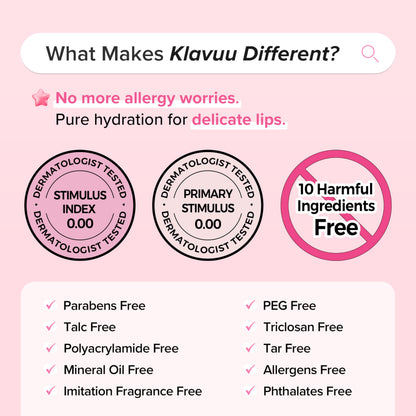 Klavuu Lip Mask Sleeping Pack (0.7oz) – Overnight Hydration & Gentle Exfoliation