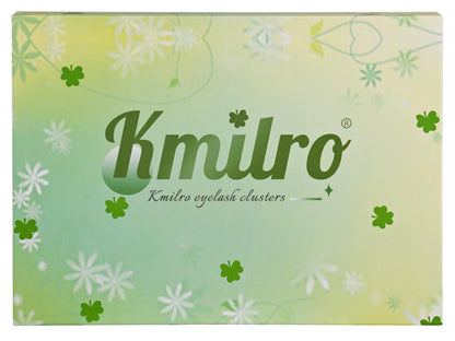 Kmilro Thick Lash Clusters 14-20mm, 480pcs DIY Eyelash Extensions (200D+240D+300D)
