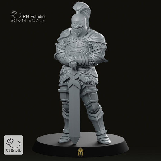 Knight Aaron Miniature