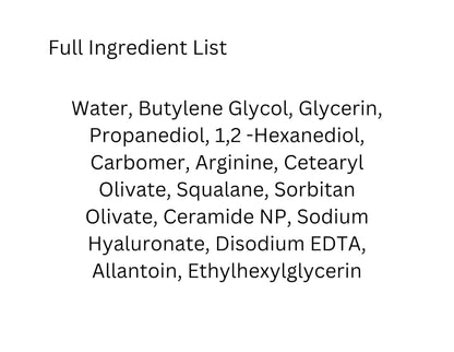 Knours Light Weight Water Based Gel Moisturizer – Peppermint Squalane & Ceramide NP | Hydrating, Cooling & Vegan (80ml)