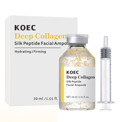 KOEC Deep Collagen Silk Peptide Ampoule Serum – Intensive Lift, Hydration & Smoothing