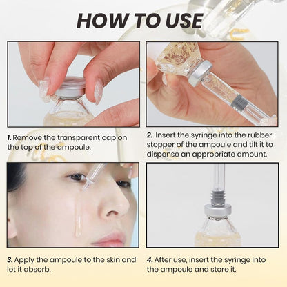 KOEC 2PCS Deep Collagen Silk Ampoule Set – Hydration & Firming Serum