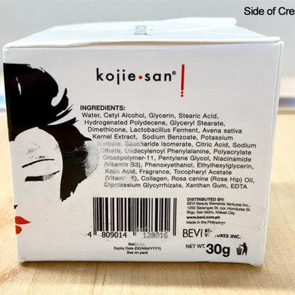Kojie San Skin & Body Soap 2-Piece Set – Kojic Acid Bars (65g x 2) + 30g Face Cream