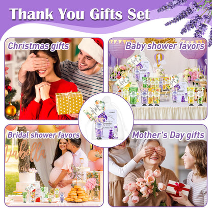KONEUK 60-Pack Bulk Lip Balm, Facial Mask & Hand Cream Gift Sets