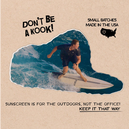 Kook-Off Mineral Sunscreen Remover & After Sun Care | Reef-Safe, Aloe Vera & Coconut Oil