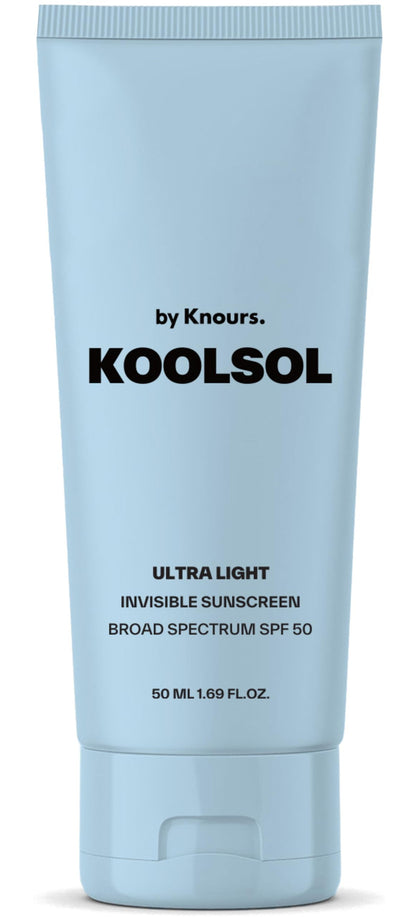 KOOLSOL Sunscreen by Knours – Ultra-Light SPF 50 Broad Spectrum, Hydrating for All Skin Types (50ml)