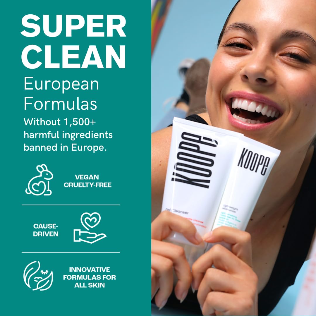 Koope Gel Face Wash – Gentle, pH-Balanced Cleanser for All Skin Types