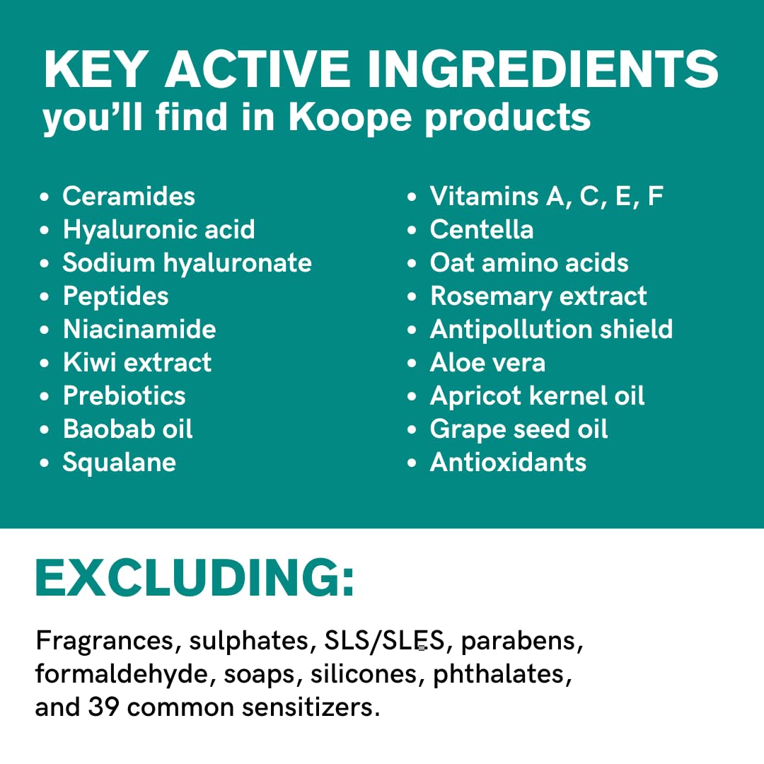 Koope Gel Face Wash – Gentle, pH-Balanced Cleanser for All Skin Types