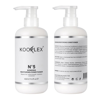 KOOPLEX No.5 Bond Restoring Conditioner – Deep Hydration & Bond Repair (450 ml)