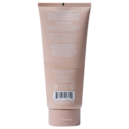 Kopari Tahitian Vanilla Hydrating Body Wash with Coconut Water & Aloe – Moisture-Preserving Cleanse, 9.0 oz