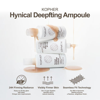 Kopher Hynical Deepfting Ampoule – Deep Hydration, Elasticity & Radiance