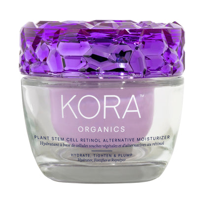 KORA Organics Plant Stem Cell Retinol Alternative Moisturizer – Hydrating & Firming Facial Cream